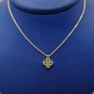 Diamond (0.27 ctw) Pendant Necklace in 14kt Yellow Gold