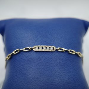 14kt Yellow Gold and Diamond (0.33 ctw) Bracelet