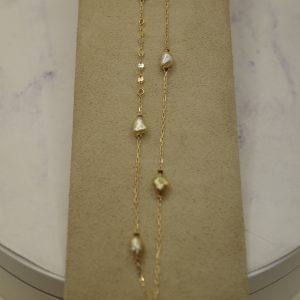 South Sea and Golden South Sea Pearls in 18kt Yellow Gold Bracelet